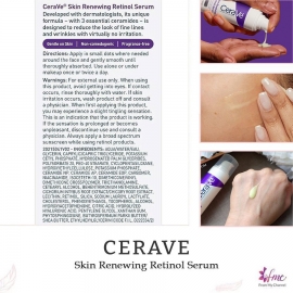 Tinh chất Cerave Skin Renewing Retinol Serum