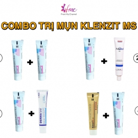 Combo ngừa mụn KLENZIT MS Siêu đa dạng - Siêu tiết kiệm Combo ngừa mụn KLENZIT MS Siêu đa dạng - Siêu tiết kiệm
