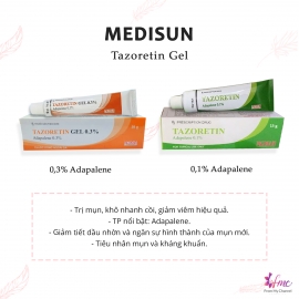 Trị Mụn Medisun Tazoretin Gel Trị Mụn Medisun Tazoretin Gel
