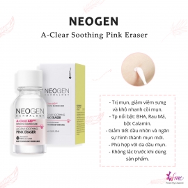 Chấm Mụn Neogen A-Clear Soothing Pink Eraser Chấm Mụn Neogen A-Clear Soothing Pink Eraser