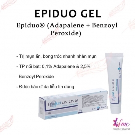 Epiduo Gel - Epiduo® (Adapalene + Benzoyl Peroxide) Epiduo Gel - Epiduo® (Adapalene + Benzoyl Peroxide)