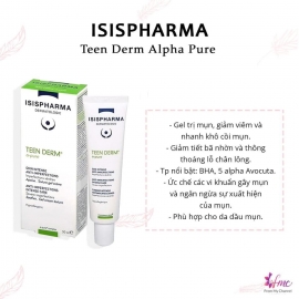 Isis Pharma Teen Derm Alpha Pure Isis Pharma Teen Derm Alpha Pure