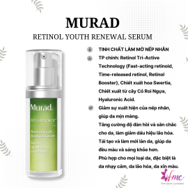 MURAD RETINOL YOUTH RENEWAL SERUM MURAD RETINOL YOUTH RENEWAL SERUM