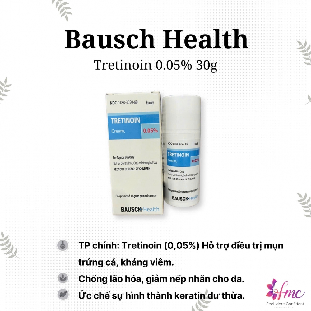 TRE MỸ BAUSCH HEALTH 0.05% 30ML