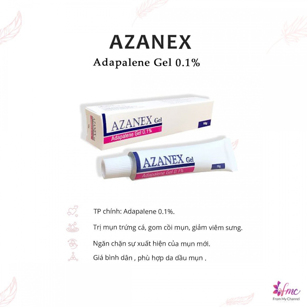 Treatment  AZANEX  - Dạng gel bôi 10g