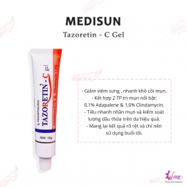 Trị Mụn Medisun Tazoretin - C Gel Trị Mụn Medisun Tazoretin - C Gel