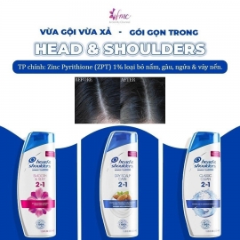 VỪA GỘI VỪA XẢ Head & Shoulder cảm giác cực kì mát lạnh, sảng khoái VỪA GỘI VỪA XẢ Head & Shoulder cảm giác cực kì mát lạnh, sảng khoái