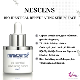 Serum dưỡng ẩm mô phỏng sinh học da Nescens Bio-Identical Rehydrating Serum - Face 30ml