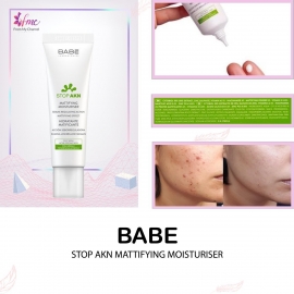 Kem dưỡng ẩm da mụn Babe Stop Akn Mattifying Moisturiser 50ml Kem dưỡng ẩm da mụn Babe Stop Akn Mattifying Moisturiser 50ml