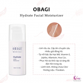 Kem dưỡng ẩm Obagi Hydrate Facial Moisturizer 48g Kem dưỡng ẩm Obagi Hydrate Facial Moisturizer 48g
