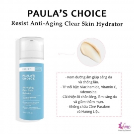 Paula's Choice Resist Anti-Aging Clear Skin Hydrator Paula's Choice Resist Anti-Aging Clear Skin Hydrator