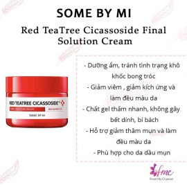 Some By Mi Red TeaTree Cicassoside Final Solution Cream Some By Mi Red TeaTree Cicassoside Final Solution Cream