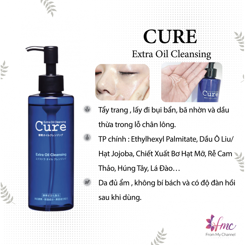 Tẩy trang CURE 200ml