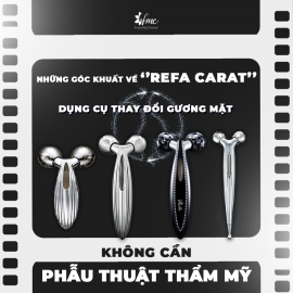 Cây lăn massage Refa Carat - Chăm sóc da Cây lăn massage Refa Carat