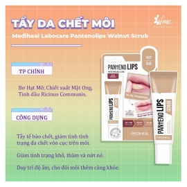 Son dưỡng Mediheal tẩy tế bào chết, căng bóng môi