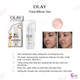 Kem Dưỡng Olay Total Effects 7 in Night Firming Moisturiser 50ml Kem Dưỡng Olay Total Effects 7 in Night Firming Moisturiser 50ml