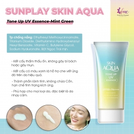 Kem chống nắng SUNPLAY Phiên bản SKIN AQUA UV TONE UP chống nắng bảo vệ da