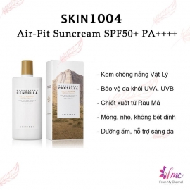 MADAGASCAR CENTELLA AIR -FIT SUNCREAM SPF50+ , PA++++ SKIN 1004 - Tẩy tế bào chết vật lý MADAGASCAR CENTELLA AIR -FIT SUNCREAM SPF50+ , PA++++ SKIN 1004 - Tẩy tế bào chết vật lý