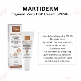 Hydroquinone - MartiDerm Pigment Zero DSP SPF50+ Cream Hydroquinone - MartiDerm Pigment Zero DSP SPF50+ Cream
