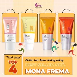 Kem Chống Nắng Mona Frema Đài Loan 4 Phiên Bản Kem Chống Nắng Mona Frema Đài Loan 4 Phiên Bản