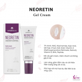 Kem Chống Nắng Neoretin Discrom Control SPF50 40ml Kem Chống Nắng Neoretin Discrom Control SPF50 40ml