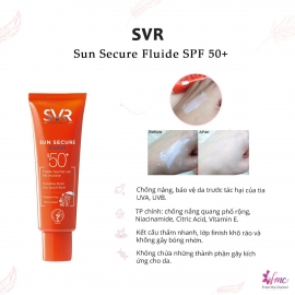 Kem Chống Nắng SVR Sun Secure Fluide SPF50+ 50ml Kem Chống Nắng SVR Sun Secure Fluide SPF50+ 50ml
