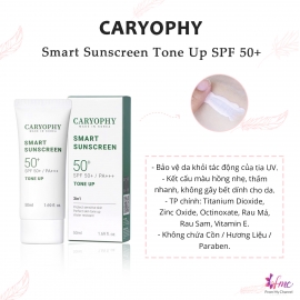 Kem chống nắng ‘’thông minh" Caryophy Smart Sunscreen Tone Up 50ml Kem chống nắng ‘’thông minh" Caryophy Smart Sunscreen Tone Up 50ml