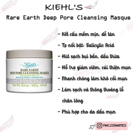 Kielh’s Rare Earth Deep Pore Cleansing Masque - Kielh’s Rare Earth Deep Pore Cleansing Masque -