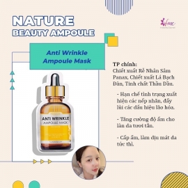 Mặt Nạ Tế Bào Gốc Nature Beauty Ampoule Mask phục hồi và tái tạo da