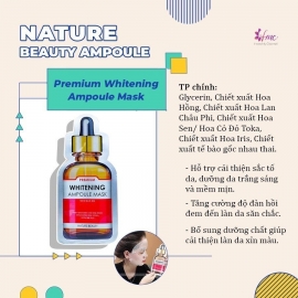 Mặt Nạ Tế Bào Gốc Nature Beauty Ampoule Mask phục hồi và tái tạo da