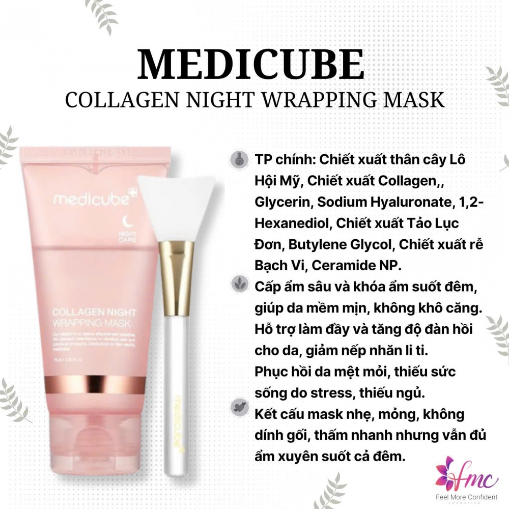 MEDICUBE COLLAGEN NIGHT WRAPPING MASK