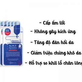 MEDIHEAL - N.M.F AQUARING AMPOULE MASK EX - Mặt Nạ MEDIHEAL - N.M.F AQUARING AMPOULE MASK EX - Mặt Nạ