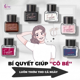 Nước hoa vùng kín Foellie Chính Hãng - Nước Hoa Cô Bé Hương Thơm Quyến Rũ, Ngọt Ngào Lôi Cuốn, Lưu Hương Cực Lâu