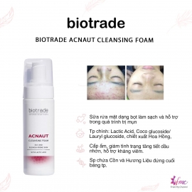 Sữa rửa mặt Biotrade Acnaut Cleansing Foam 150ML Sữa rửa mặt Biotrade Acnaut Cleansing Foam 150ML