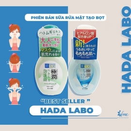 SỮA RỬA MẶT DẠNG BỌT HADA LABO 160ml