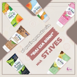 Sữa Rửa Mặt St.Ives dưỡng ẩm, tẩy tế bào chết và làm sạch da 170G Sữa Rửa Mặt St.Ives dưỡng ẩm, tẩy tế bào chết và làm sạch da 170G