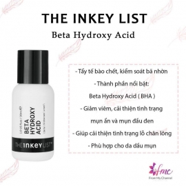 The Inkey List Beta Hydroxy Acid  The Inkey List Beta Hydroxy Acid