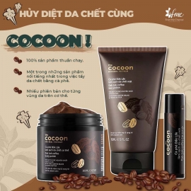 Bộ 3 Cà phê Đắk Lắk tẩy da chết Cocoon Bộ 3 Cà phê Đắk Lắk tẩy da chết Cocoon
