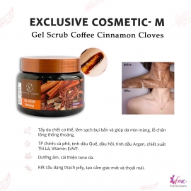 Tẩy da chết quế hồi Nga Exclusive Cosmetic-M 380g Tẩy da chết quế hồi Nga Exclusive Cosmetic-M 380g