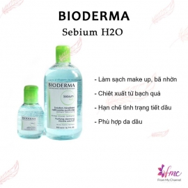 Micellar Water Bioderma Sébium H20 - Tẩy trang