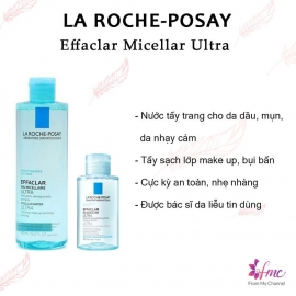 Laroche Posay EFFACLAR - Tẩy trang Laroche Posay EFFACLAR - Tẩy trang