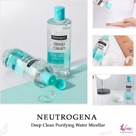 NƯỚC TẨY TRANG LÀM SẠCH SÂU 3 trong 1 Neutrogena Deep Clean Micellar Purifying Water 400ml
