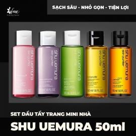 SET DẦU TẨY TRANG MINI NHÀ SHU UEMURA SET DẦU TẨY TRANG MINI NHÀ SHU UEMURA