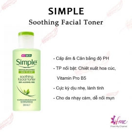 Toner Simple - Toner ( Nước Hoa Hồng ) Toner Simple - Toner ( Nước Hoa Hồng )