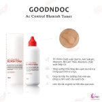 Nước Hoa Hồng GoodnDoc Ac Control Blemish Toner Giúp Da Sáng Khỏe Và Sạch Sâu