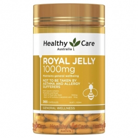 Viên Uống Sữa Ong Chúa Úc Healthy Care Royal Jelly 1000mg 365 Viên