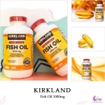 Viên uống dầu cá Kirkland Signature Fish Oil 1000mg cung cấp lượng Omega-3 400 Viên