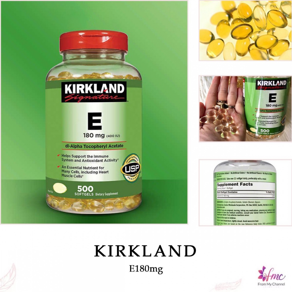 Viên uống VITAMIN E KIRKLAND