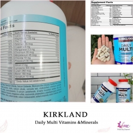 Vitamin Tổng Hợp Daily Multi Kirkland 500 viên