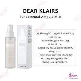 Klairs Fundamental Ampule Mist  Klairs Fundamental Ampule Mist